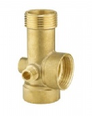5-way brass connector
